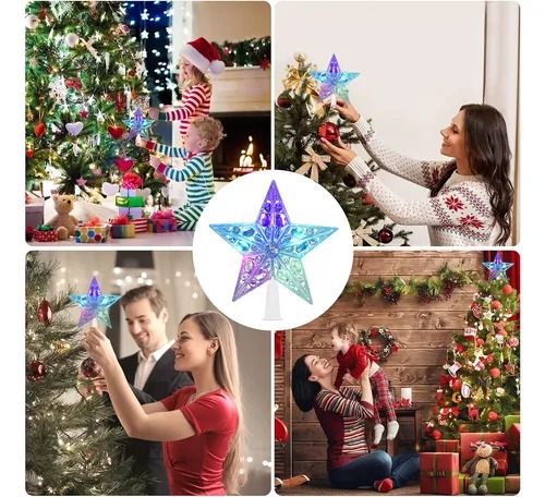 ESTRELLA ARBOL DE NAVIDAD (LUZ)